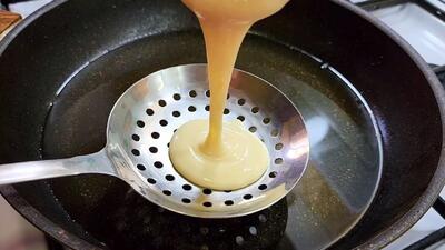  طرز تهیه شیرینی کفگیری / فوق العاده ساده، سریع و خوشمزه