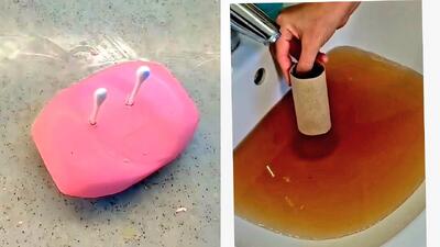  ایده های پر کاربرد در خانه داری / راه حل هایی برای مشکلات غیرممکن