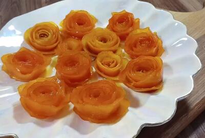  آموزش خاص ترین مربای گل پرتقالی که دلت نمیاد بخوریش !