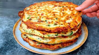  طرز تهیه پیتزا تخم مرغی ساده ، خوشمزه و فوری