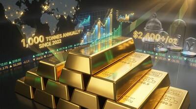 قیمت جهانی طلا ۲۴ آذر ۱۴۰۴