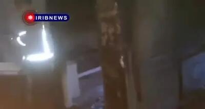 مهار آتش‌ در برج مسکونی دهکده المپیک