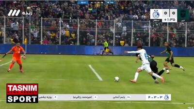 ببینید| صحنه اعلام پنالتی برای استقلال مقابل خیبر