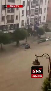 ببینید| سیل در مراکش؛ تلفات به ۴۱ تن رسید