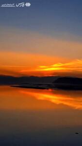 ببینید| باران‌، جان تازه‌ای به دریاچه ارومیه داد