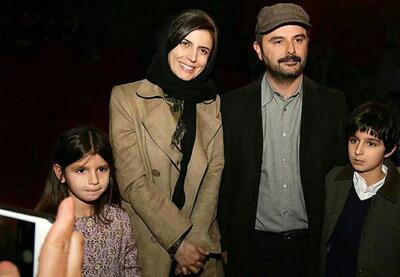 لیلا حاتمی و پسرش در ونیز