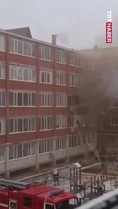 انفجار گاز در یک آپارتمان در قزاقستان