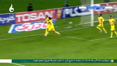 گل اول فجر سپاسی به ملوان + ویدئو