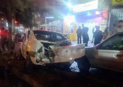 تصادف زنجیره‌ای مرگبار در رشت؛ یک فوتی و دو مجروح در پی انحراف خودروی ال۹۰