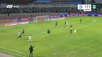 خلاصه بازی خیبر 1 - استقلال 1 + ویدئو