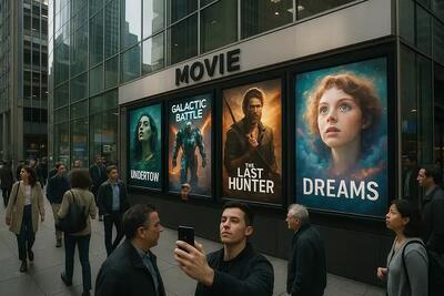 هشت نمونه پر سروصدای کاربرد هوش مصنوعی در تبلیغات سینما - فیلم‌ نت نیوز