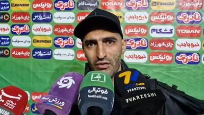 مهرداد قنبری: حق ما برد بود، استقلال حرفی برای گفتن نداشت