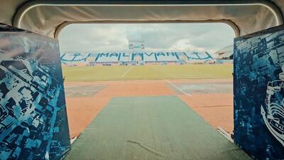 آماده سازی ورزشگاه سیروس قایقران برای بازی ملوان و فجر