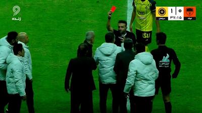 یحیی گل‌محمدی به دلیل اعتراض به داوری از کنار زمین اخراج شد