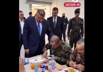  اگر یک دانه برنج در بشقابت اضافه باشد بازداشتت می‌کنم! + ویدئو | پرهیز از اسراف به عجیب ترین روش