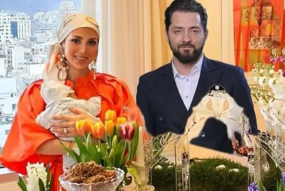  روز مادر در خانه بهرام رادان و مینا مختاری | تصاویر