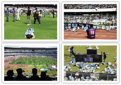 مسی هند را به هرج و مرج کشید؛ شورش در کلکته!