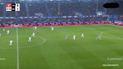 ویدیو: گل اول آلاوس به رئال مادرید توسط کارلوس ویسنته
