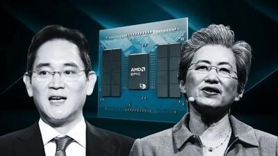  مذاکره سامسونگ و AMD برای تولید تراشه‌های ۲ نانومتری