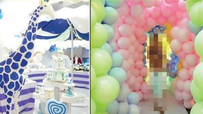  آسیب‌زاترین جشن‌‌تولد با ۳۲ هزار بادکنک