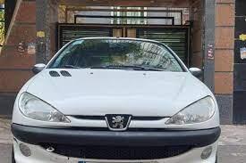 مزایده خرید  پژو 206 TU3  رنگ : سفید  مدل : 95