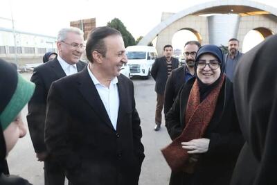 سخنگوی دولت وارد قزوین شد