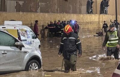 تلفات سیل در مراکش به ۴۱ تن رسید+فیلم