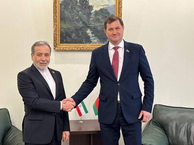  دیدار عراقچی با وزیر خارجه بلاروس