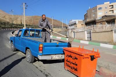  برپایی۲۳ ایستگاه برف‌روبی در سنندج