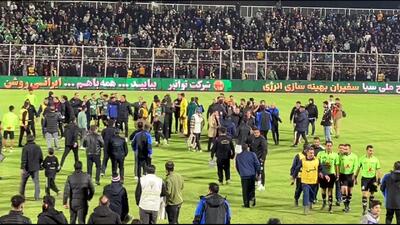 اعتراض ساپینتو به داور، کار را به درگیری با رحمتی کشاند