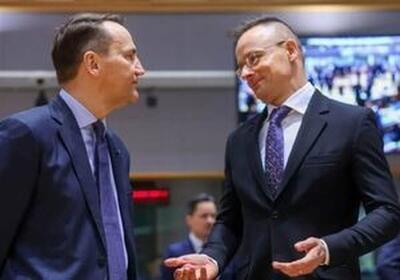  جدال لفظی وزرای خارجه مجارستان و لهستان درباره دارایی‌های روسیه