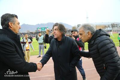 درگیری شدید ساپینتو و رحمتی پس از سوت پایان +عکس