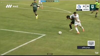 اعتراض ویدیویی خیبر به پنالتی استقلال: هیچ خطایی نبود!