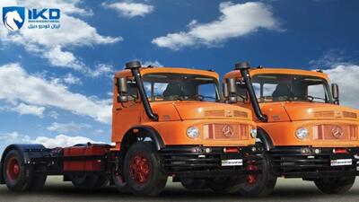 طرح فروش اقساطی کامیون‌های باری و کمپرسی ایران‌خودرو دیزل با قیمت قطعی