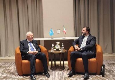 دیدار غریب آبادی با معاون دیبرکل سازمان ملل