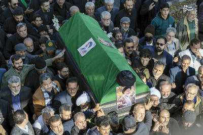 عکس/ تشییع پیکر آیت‌الله سیدمحمد شاهچراغی