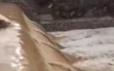  فیلم/ آبگیری کامل سد نازدشت هرمزگان
