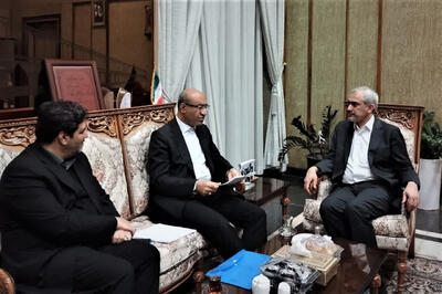 پیگیری مطالبات کلان اقتصادی کرمانشاه در دیدار استاندار با وزیر اقتصاد