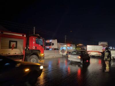 فوت ۳۳ نفر در تصادفات منطقه ۲۱ تهران طی ۸ ماه از سال ۱۴۰۴