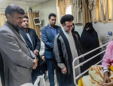  بازدید رییس کل دادگستری فارس و دادستان شیراز از بیمارستان قلب الزهرا