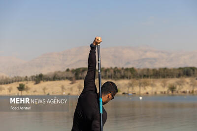  اردوی تیم ملی قایقرانی مردان کشور در سد مهاباد آغاز شد