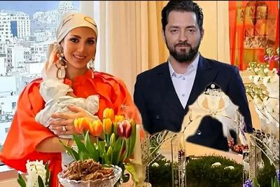  تصاویر دیدنی از مادرانه های مینا مختاری، همسر بهرام رادان