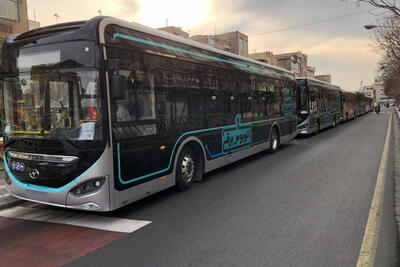 رونمایی از 5 اتوبوس برقی تولید داخل در هفته جاری