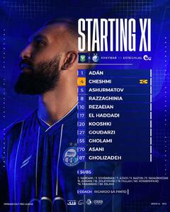 ترکیب استقلال در مصاف امروز با خیبر خرم‌آباد - پارس فوتبال