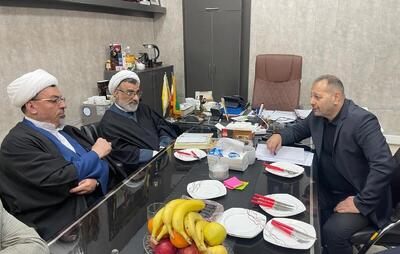 حضور دبیر شورای عالی انقلاب فرهنگی و معاون فرهنگی وزارت ورزش در فدراسیون هاکی - پارس فوتبال