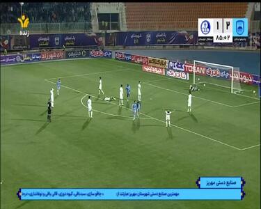 گل سوم چادرملو توسط رضا محمودآبادی در دقیقه 85 / چادرملو 3 - استقلال خوزستان 1