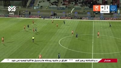 خلاصه بازی گل گهر 2 - مس رفسنجان 0