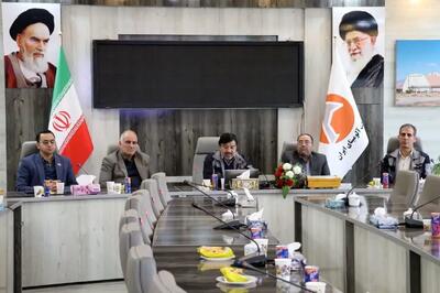  بازدید و برگزاری جلسه کارگروه توسعه هواشناسی استان خراسان شمالی در شرکت آلومینای ایران