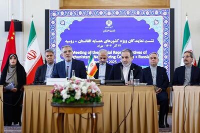 استقبال طالبان از موضعگیری عراقچی در نشست تهران