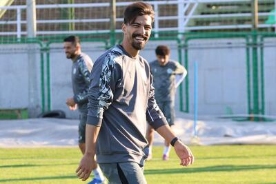 بازگشت مهاجم مشهدی ذوب آهن به تمرینات